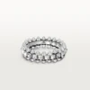Inel Clash De Cartier, model mic – Aur alb – Cartier