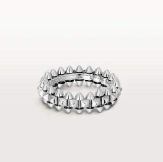 Inel Clash De Cartier, model mic – Aur alb – Cartier