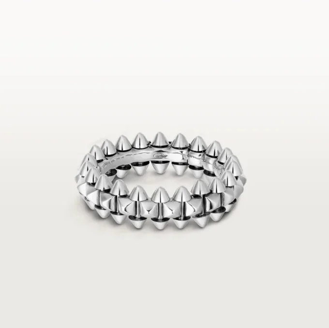 Inel Clash De Cartier, model mic – Aur alb – Cartier