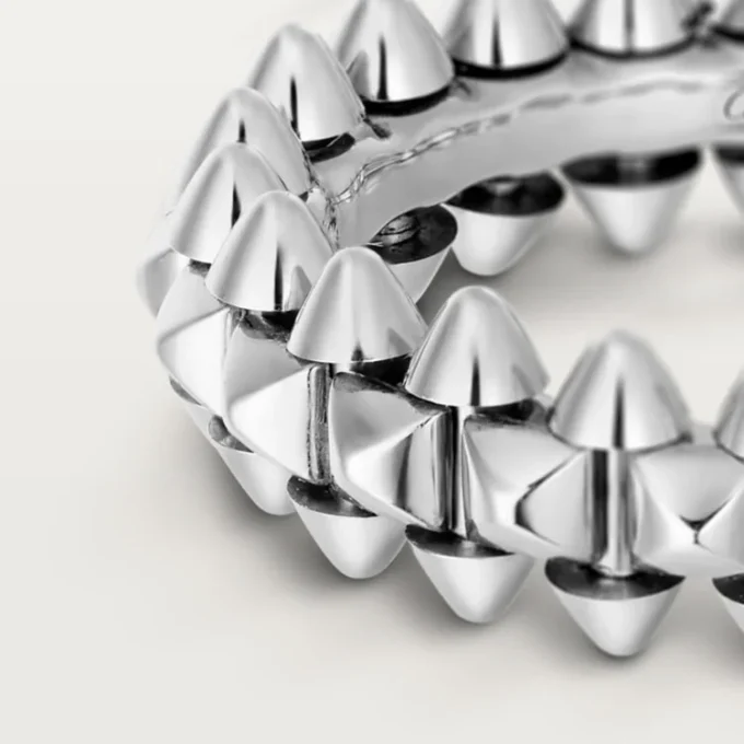Inel Clash De Cartier, model mic – Aur alb – Cartier