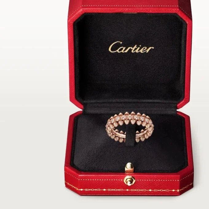 Inel Clash De Cartier, model mic, pavat