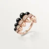 Inel Clash De Cartier, onix, model extra-mare, diamante