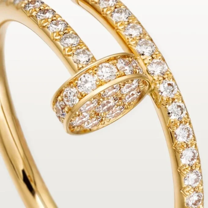 Inel cu diamante Juste Un Clou, aur galben | Cartier SUA
