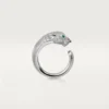 Inel cu diamante Panthere De Cartier, aur alb | Cartier Us