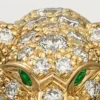 Inel cu diamante Panthere De Cartier, aur galben | Cartier Us