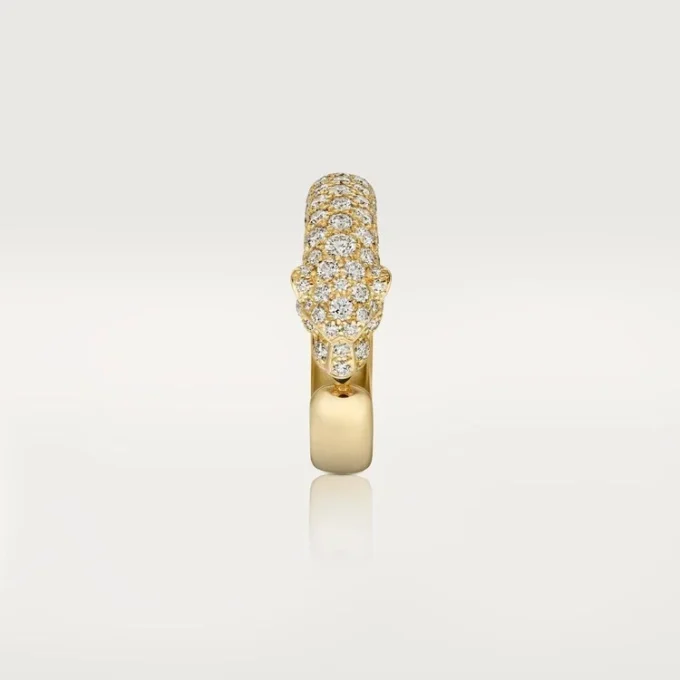 Inel cu diamante Panthere De Cartier, aur galben | Cartier Us