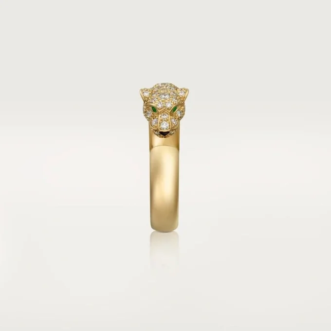 Inel cu diamante Panthere De Cartier, aur galben | Cartier Us