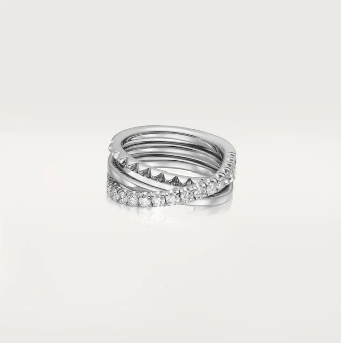 Inel Etincelle De Cartier – Aur alb, Diamante – Cartier