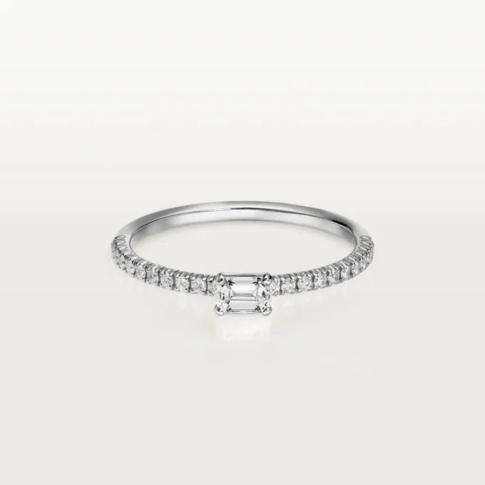 Inel Etincelle De Cartier – Aur alb, Diamante – Cartier