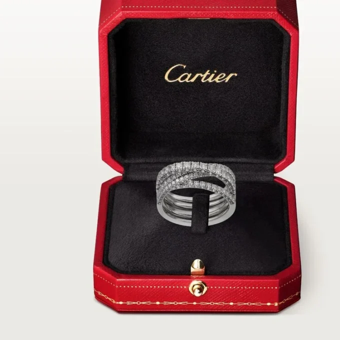Inel Etincelle De Cartier – Aur alb, Diamante – Cartier
