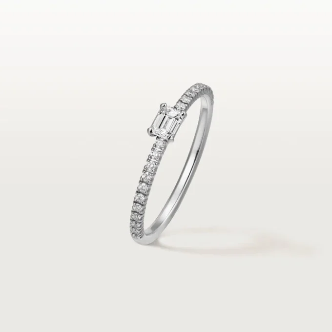 Inel Etincelle De Cartier – Aur alb, Diamante – Cartier