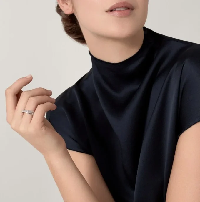 Inel Etincelle De Cartier – Aur alb, Diamante – Cartier