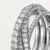 Inel Etincelle De Cartier – Aur alb, Diamante – Cartier