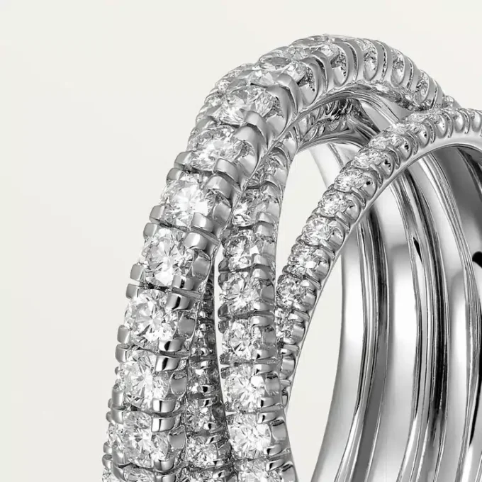 Inel Etincelle De Cartier – Aur alb, Diamante – Cartier