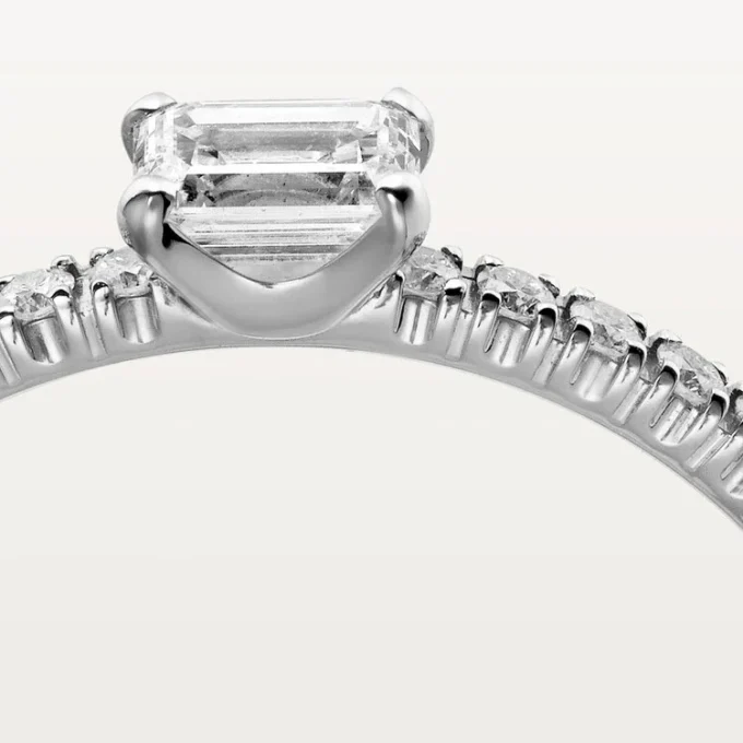 Inel Etincelle De Cartier – Aur alb, Diamante – Cartier