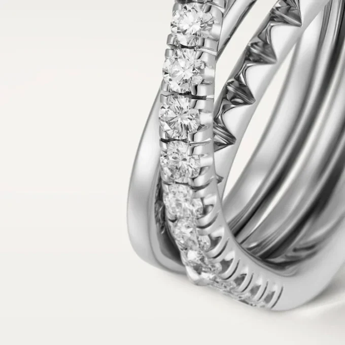 Inel Etincelle De Cartier – Aur alb, Diamante – Cartier