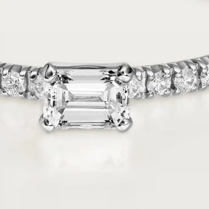 Inel Etincelle De Cartier – Aur alb, Diamante – Cartier