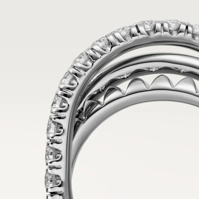 Inel Etincelle De Cartier – Aur alb, Diamante – Cartier