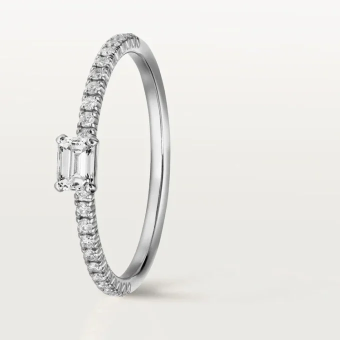 Inel Etincelle De Cartier – Aur alb, Diamante – Cartier
