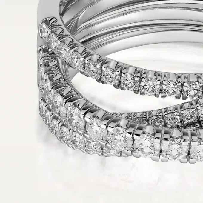 Inel Etincelle De Cartier – Aur alb, Diamante – Cartier