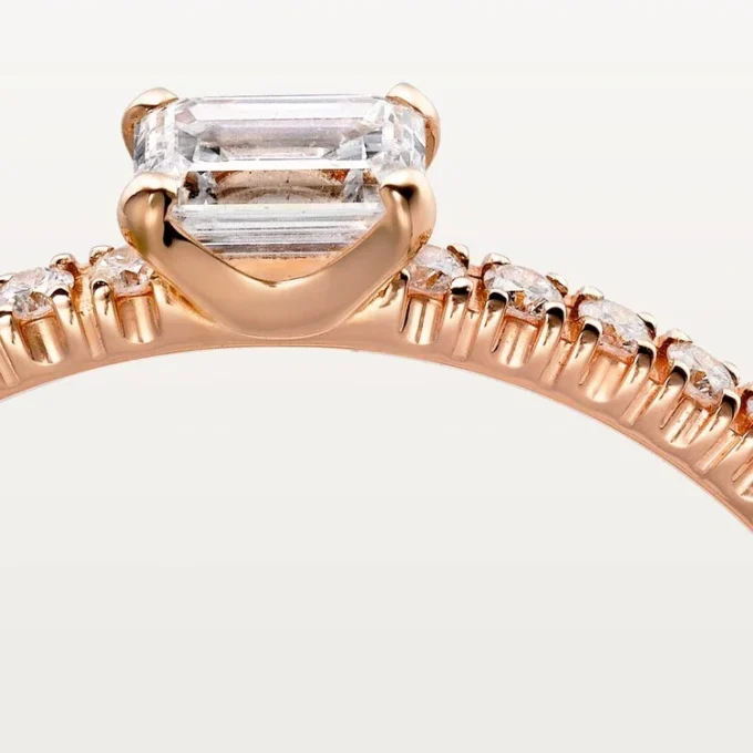 Inel Etincelle De Cartier – Aur roz, Diamante – Cartier