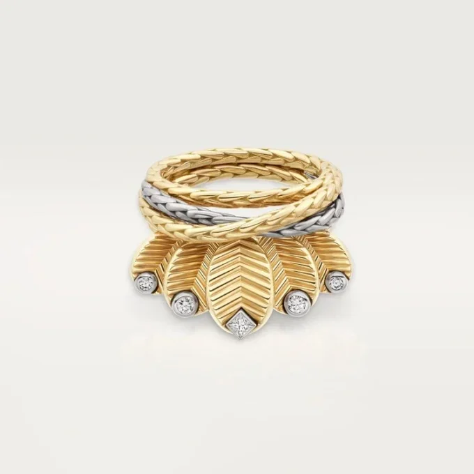 Inel Grain De Cafe, diamante