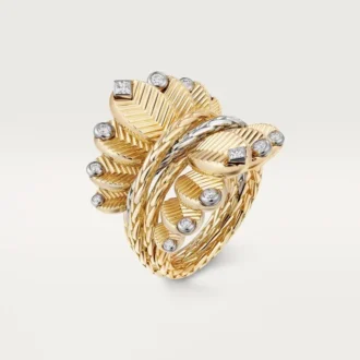Inel Grain De Cafe, diamante