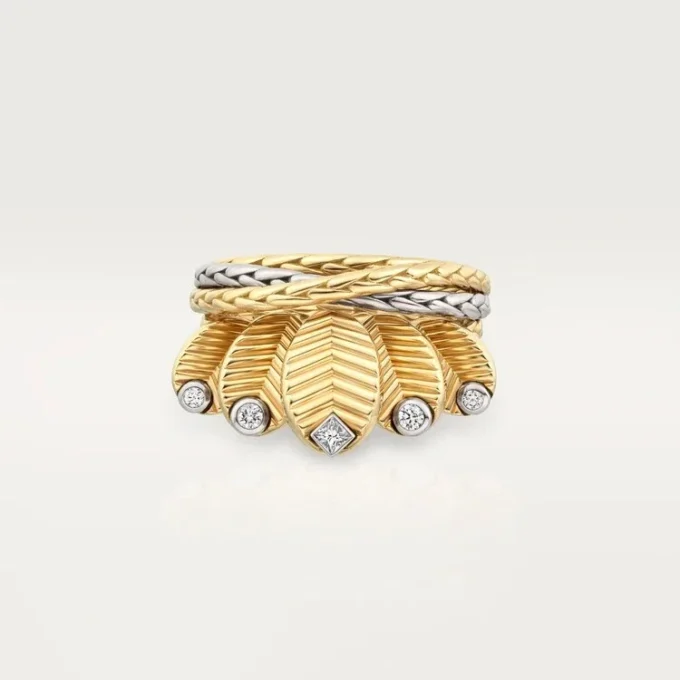 Inel Grain De Cafe, diamante