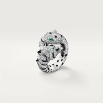 Inel Indomptables De Cartier, pavat