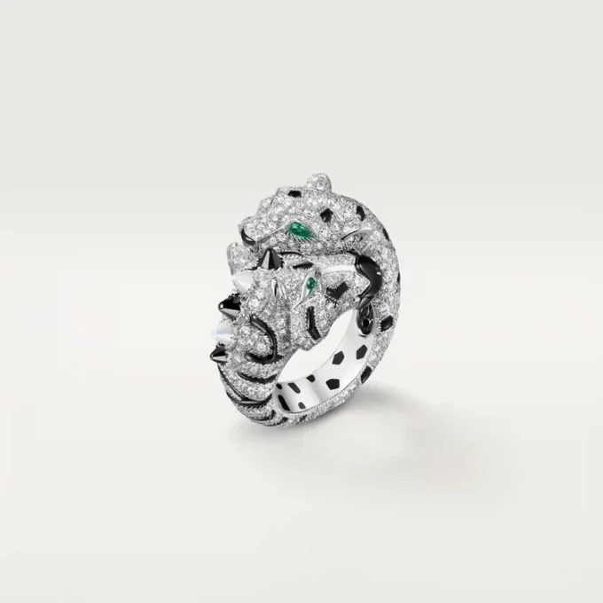 Inel Indomptables De Cartier, pavat