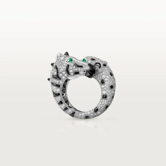 Inel Indomptables De Cartier, pavat
