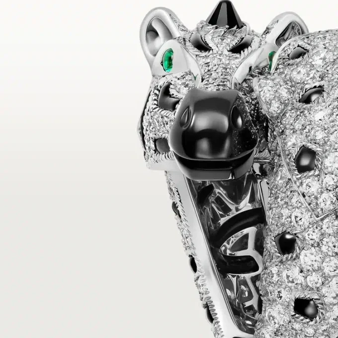 Inel Indomptables De Cartier, pavat