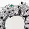 Inel Indomptables De Cartier, pavat