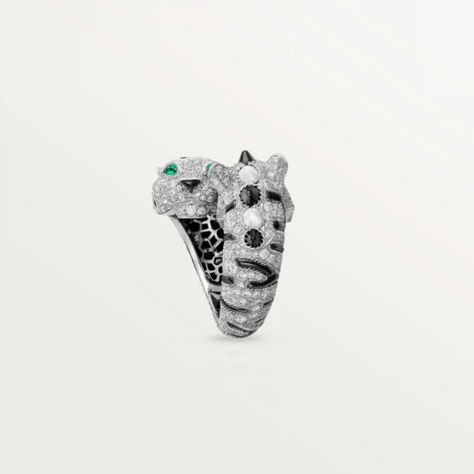 Inel Indomptables De Cartier, pavat