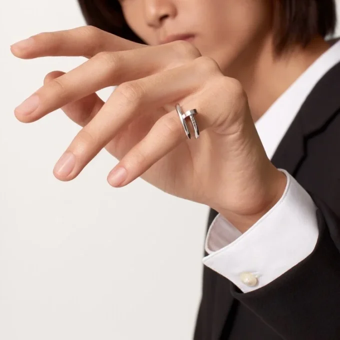 Inel Juste Un Clou – Aur alb – Cartier Inel Juste Un Clou – Aur alb – Cartier