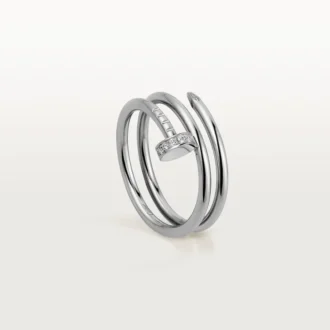 Inel Juste Un Clou – Aur alb, Diamante – Cartier