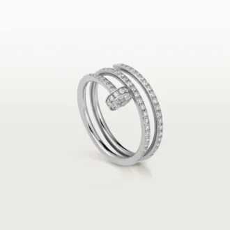 Inel Juste Un Clou – Aur alb, Diamante – Cartier