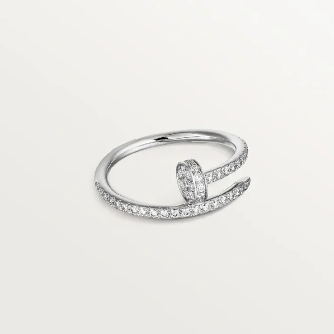 Inel Juste Un Clou – Aur alb, Diamante – Cartier