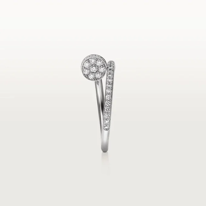 Inel Juste Un Clou – Aur alb, Diamante – Cartier