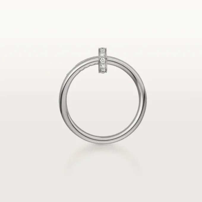 Inel Juste Un Clou – Aur alb, Diamante – Cartier