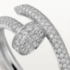 Inel Juste Un Clou – Aur alb, Diamante – Cartier