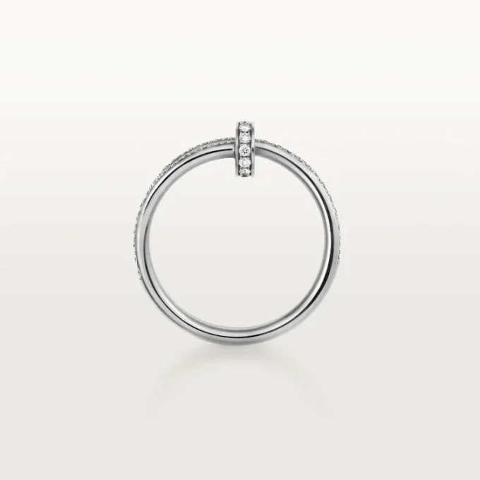 Inel Juste Un Clou – Aur alb, Diamante – Cartier