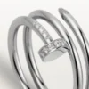 Inel Juste Un Clou – Aur alb, Diamante – Cartier