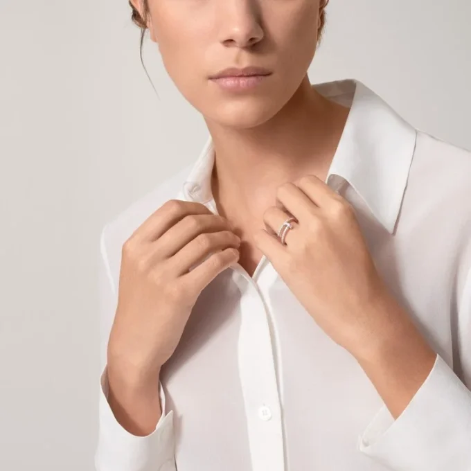 Inel Juste Un Clou – Aur alb, Diamante – Cartier