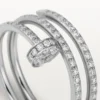 Inel Juste Un Clou – Aur alb, Diamante – Cartier