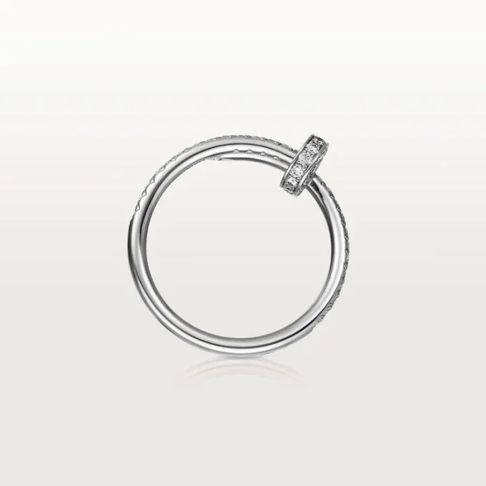 Inel Juste Un Clou – Aur alb, Diamante – Cartier