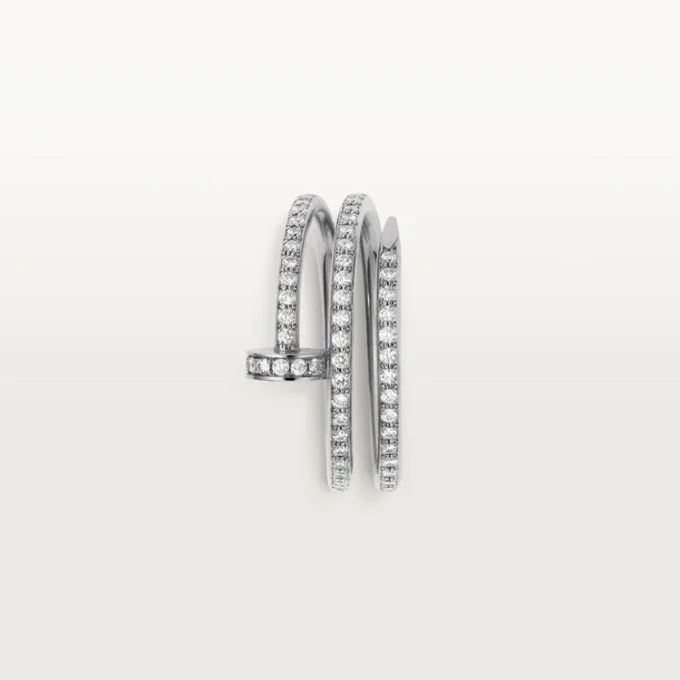 Inel Juste Un Clou – Aur alb, Diamante – Cartier