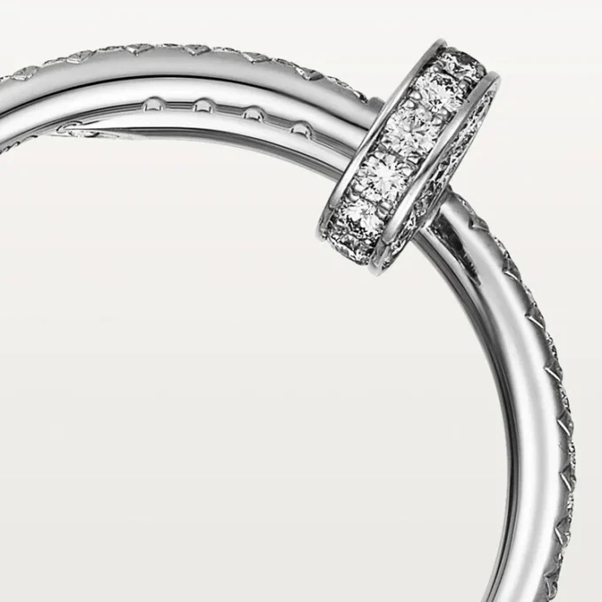 Inel Juste Un Clou – Aur alb, Diamante – Cartier