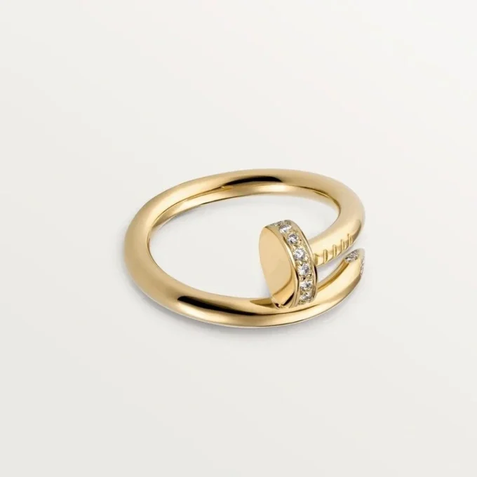 Inel Juste Un Clou – Aur galben, Diamante – Cartier