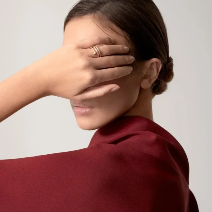 Inel Juste Un Clou – Aur galben, Diamante – Cartier
